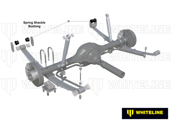 WHITELINE BUSH KIT - ISUZU DMAX 08-2020 / MAZDA BT50 10-2020 - Image 2