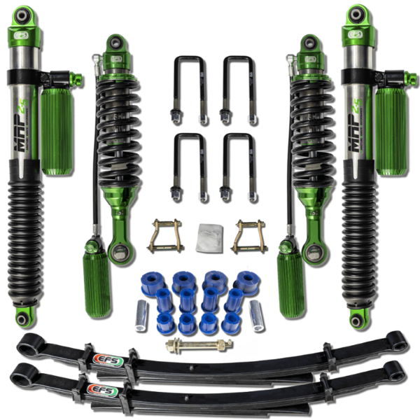 EFS REAR SPRING PACKS - TOYOTA HILUX GUN 08/2015+ 70mm - 500 KG / 40mm 600 KG +