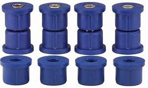 BUSH KIT TOYOTA LANDCRUISER 45 SERIES BUSH KIT REAR - 30mm OD, 35mm L -Kit Contents:12 Bushings