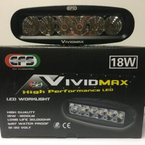 VMWL-OVAL18  OVAL 18W WORK LIGHT 6" LONG x 2" HIGH OVAL