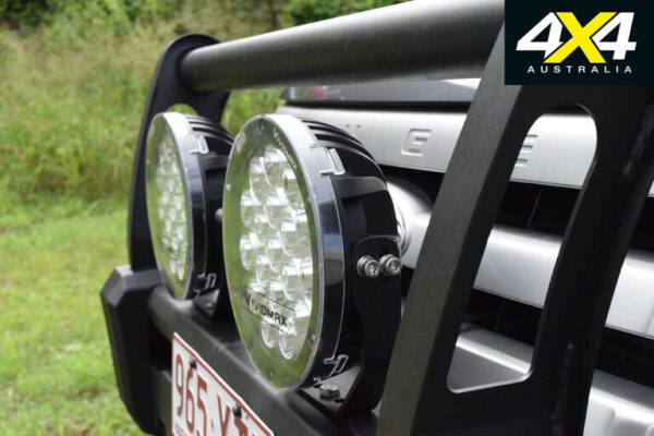 EFS VIVID 9" ROUND LED SPOT LIGHT 180 WATT 15480 LUMENS 1 X LUX 814M + VM-WLOOM-ADAPT - Image 2