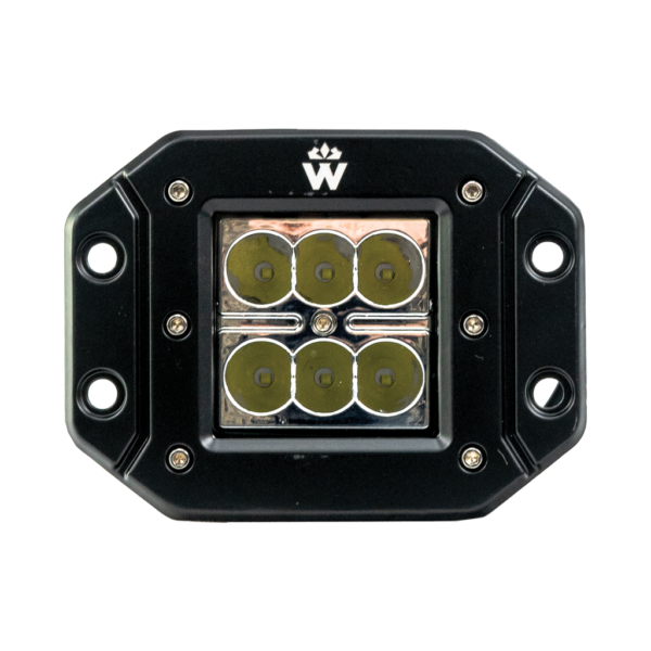 VIVID MAX WORK LIGHT- 3" SQ- 15W - 900 LUMENS
